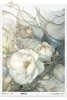 dekoracyjne wzory, motywy kwiatowe, bukiet kwiatów, Ogród Muz, Garden of Muses * Mulberry decoupage paper FPA1005, decorative patterns, floral motifs, bouquet of flowers, Garden of Muses *Seria Garden of Muses